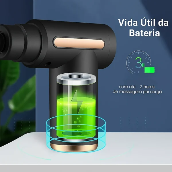 Massageador Muscular Eletrico Alta Frequencia Profissional - Imagem 6