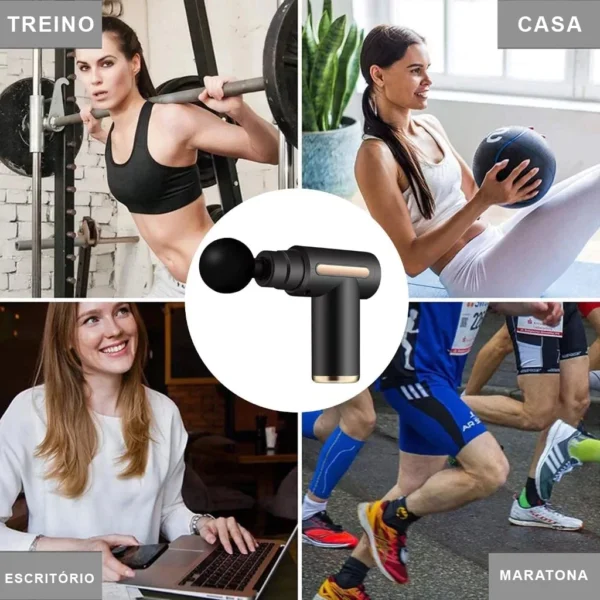 Massageador Muscular Eletrico Alta Frequencia Profissional - Imagem 2